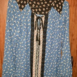 SMALL DR2 Multicolored Floral Blouse